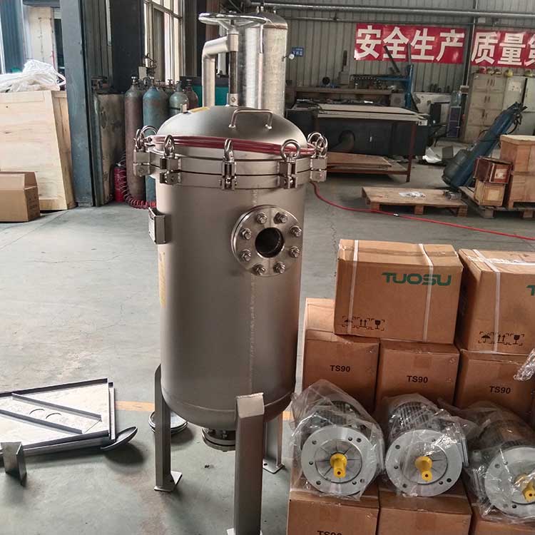 華豫生產(chǎn)供應多袋式過濾器HY-DS-3P2S 液體除雜質(zhì)